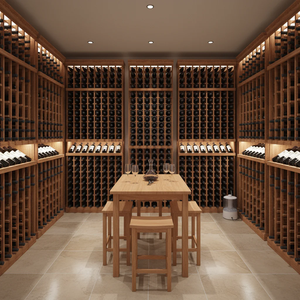 Wine Rack Kit with Display | 230 Bottle 8ft - Image 4