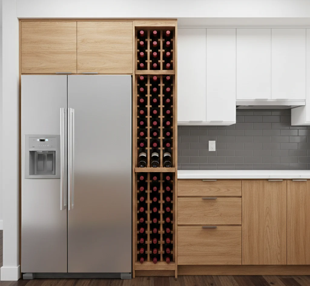 Wine Rack Kit with Display | 69 Bottle 8ft - Image 4