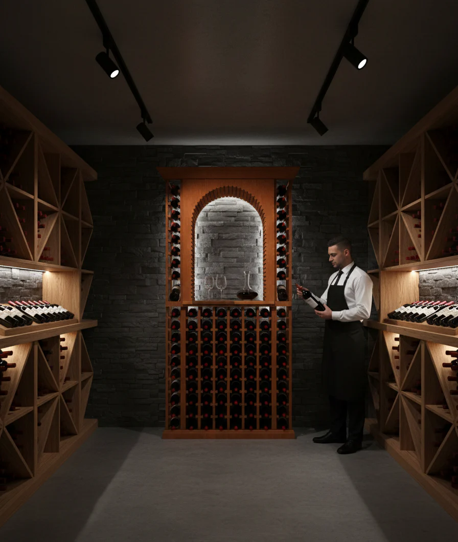 3 Foot Wine Cellar Storage System | 100 Bottle Capacity - Image 3