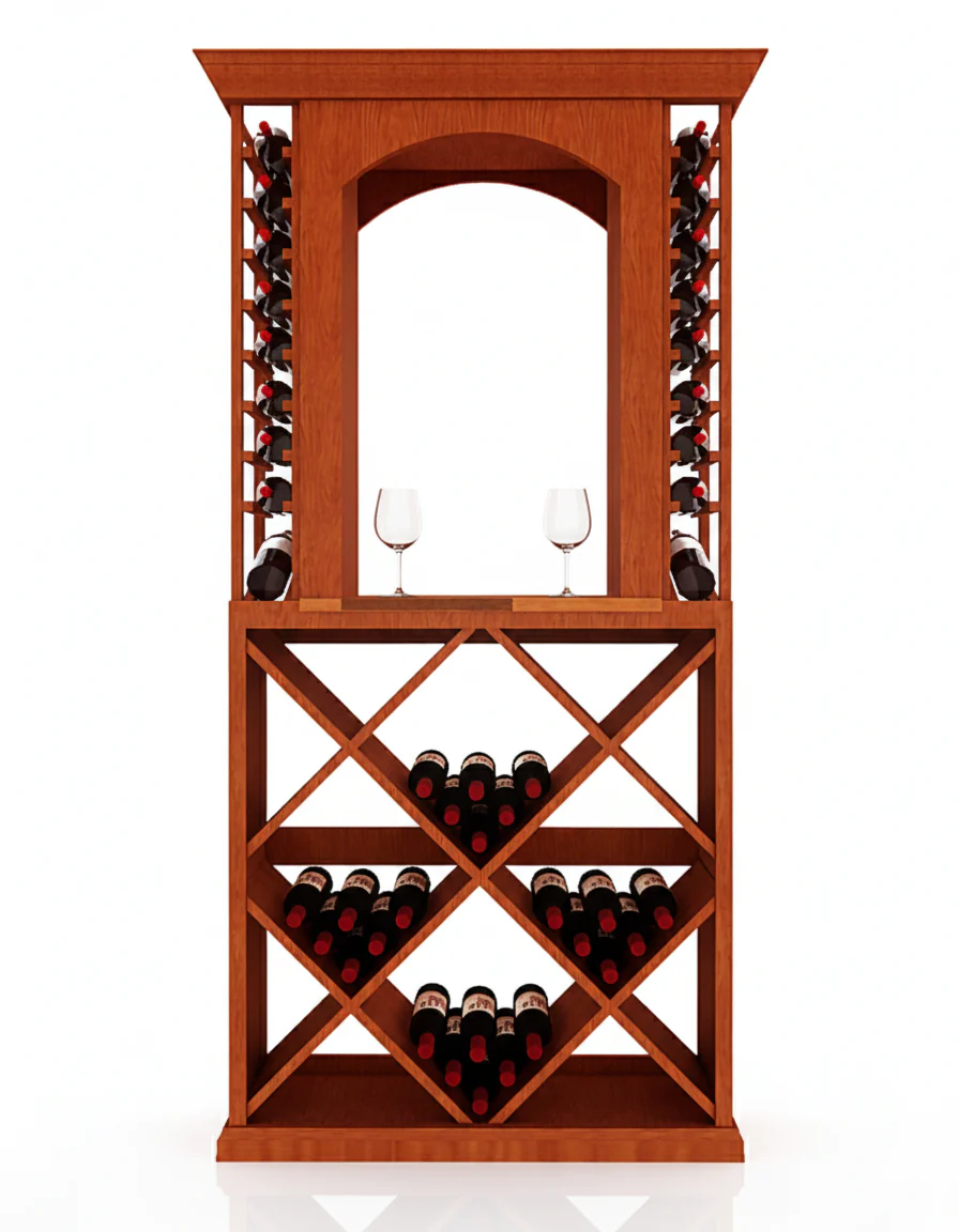 3 Foot Wine Cellar Storage System | 128 Bottle Capacity - Image 4