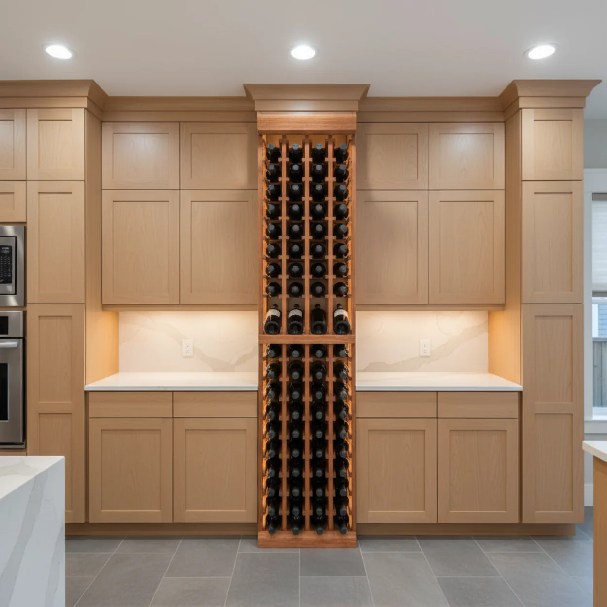 Multi Column Wine Racking System | Bottle Storage and Display - Image 3