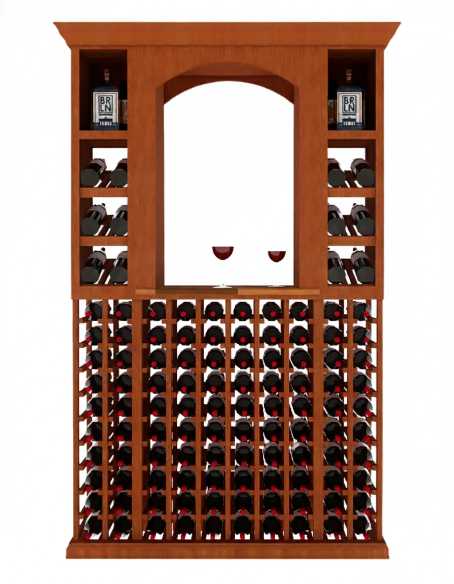 4 Foot Wine Cellar Storage System | 124 Bottle Capacity - Image 4