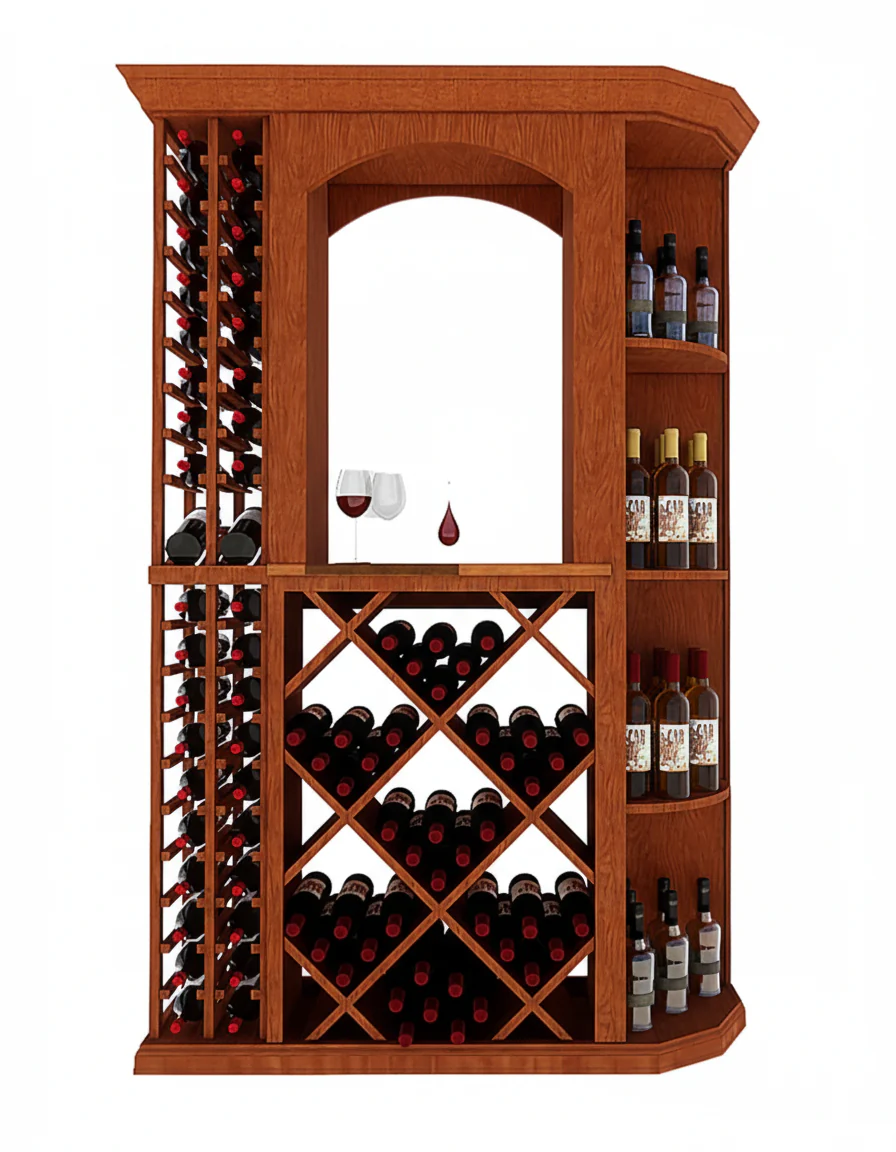 4 Foot Wine Cellar Storage System | 148 Bottle Capacity - Image 4