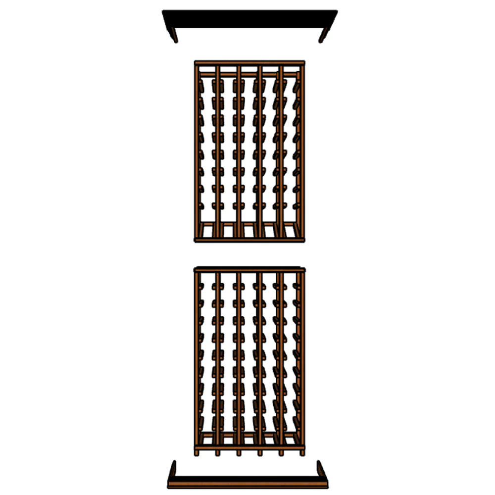 Multi Column Wine Racking System | Bottle Storage with Display - Image 5