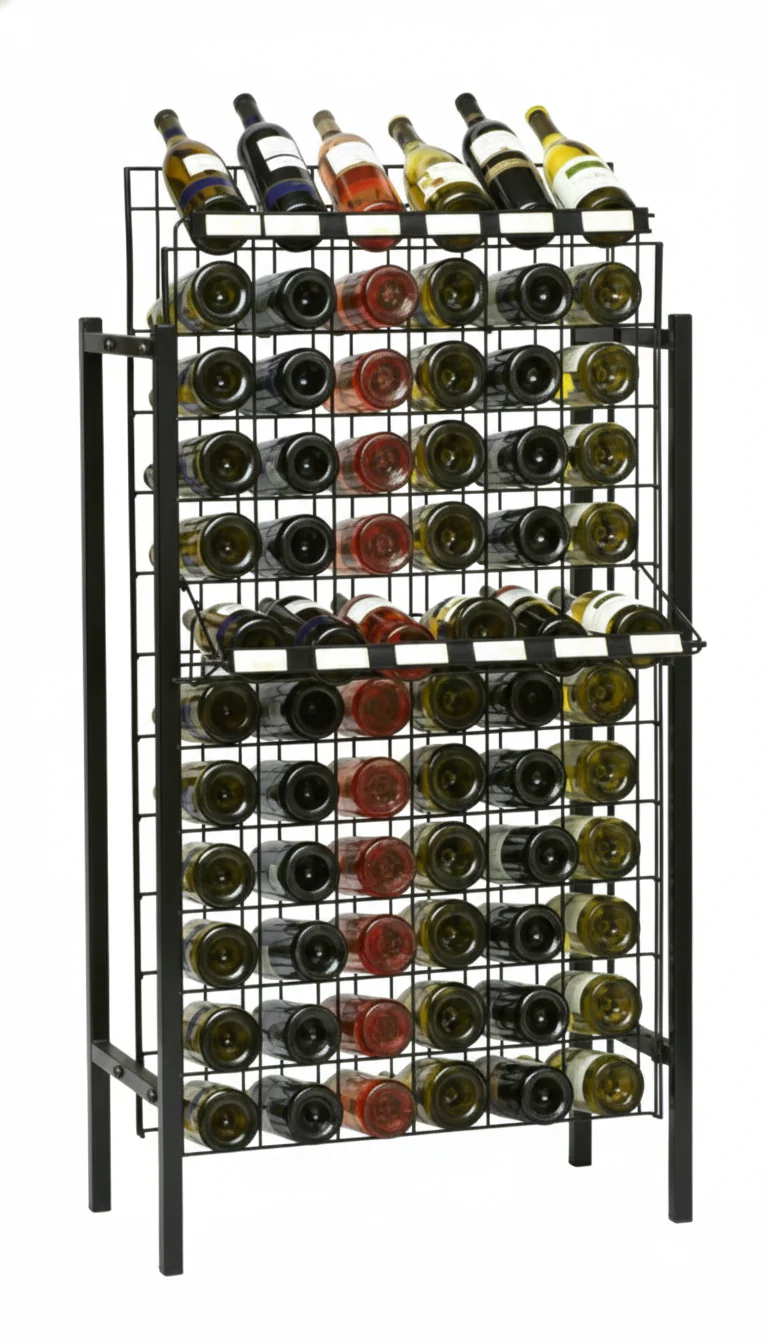 Retail Metal Wine Bottle Display Rack | 72 Bottles - Image 3