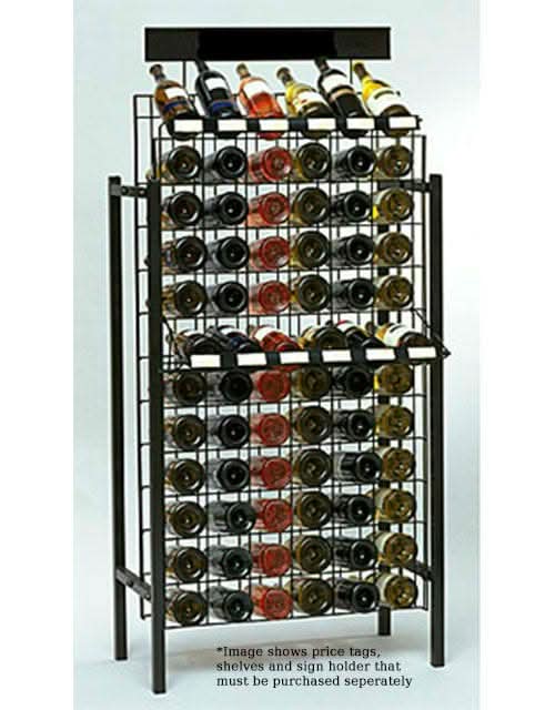 Retail Metal Wine Bottle Display Rack | 72 Bottles - Image 5
