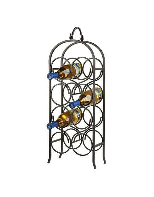 Metal Wire Freestanding Wine Arch | Holds 8 Bottles - Image 4