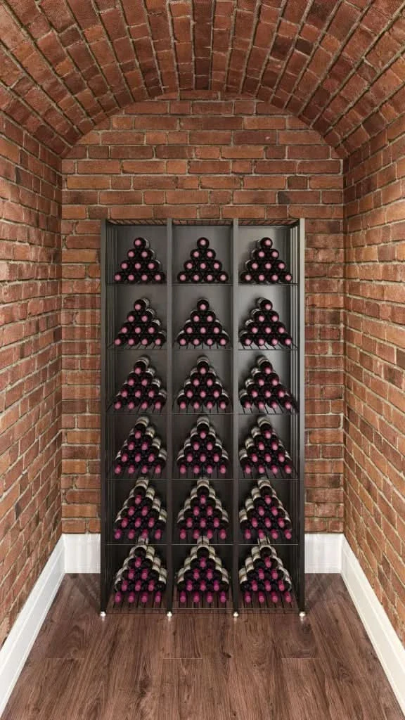 Case & Crate Bin Tall Kit Freestanding Locker Style Bottle Storage - Image 3