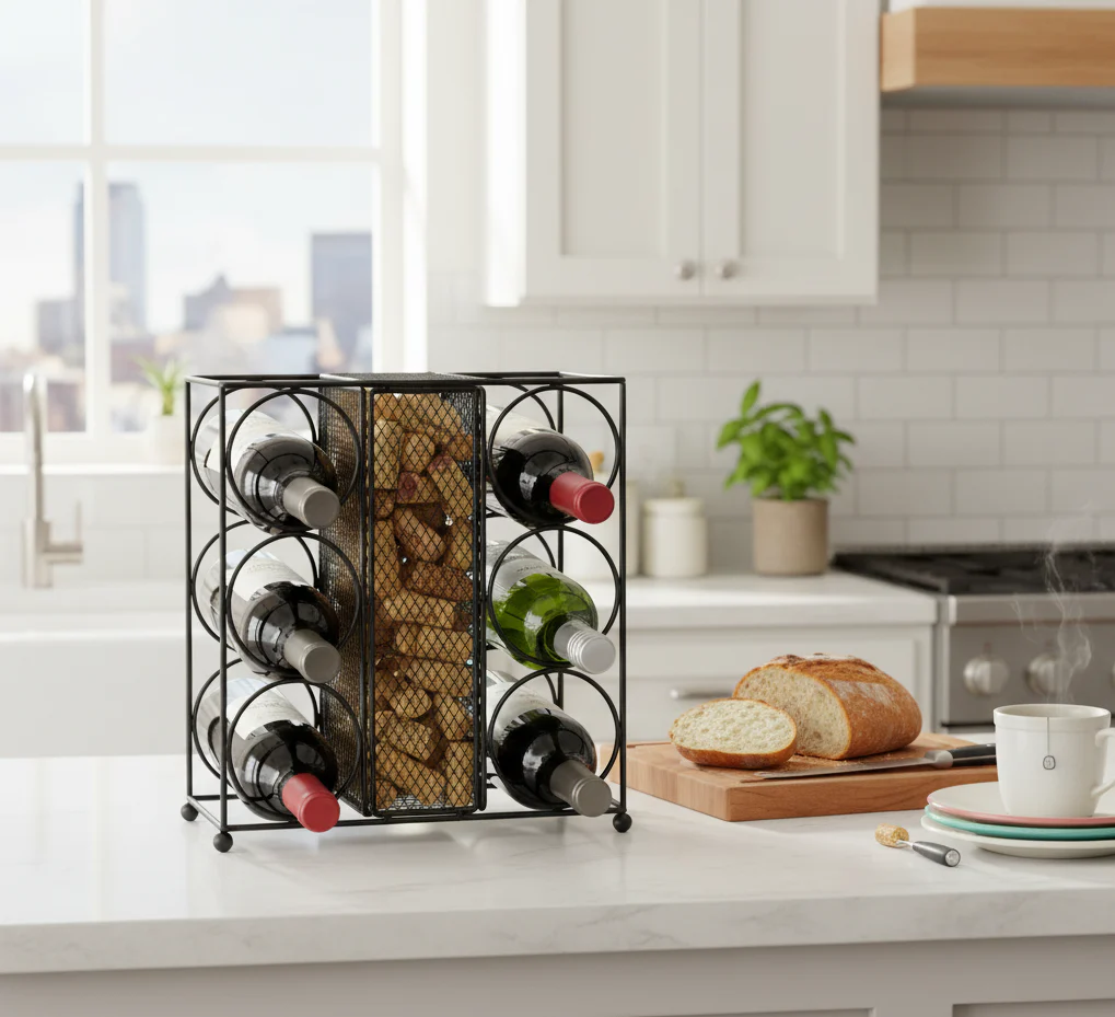 Collectors Series Wine Rack and Cork Display - Image 3