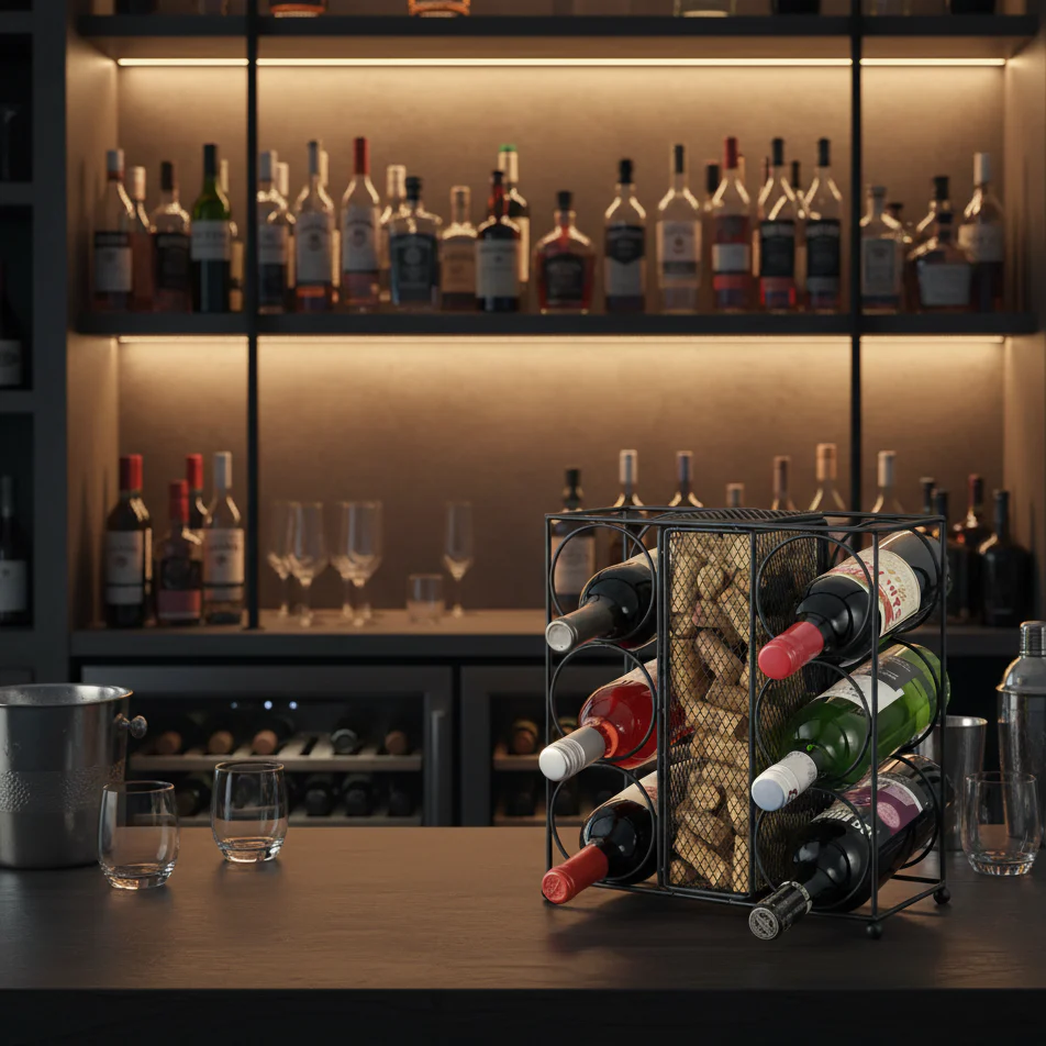 Collectors Series Wine Rack and Cork Display - Image 4