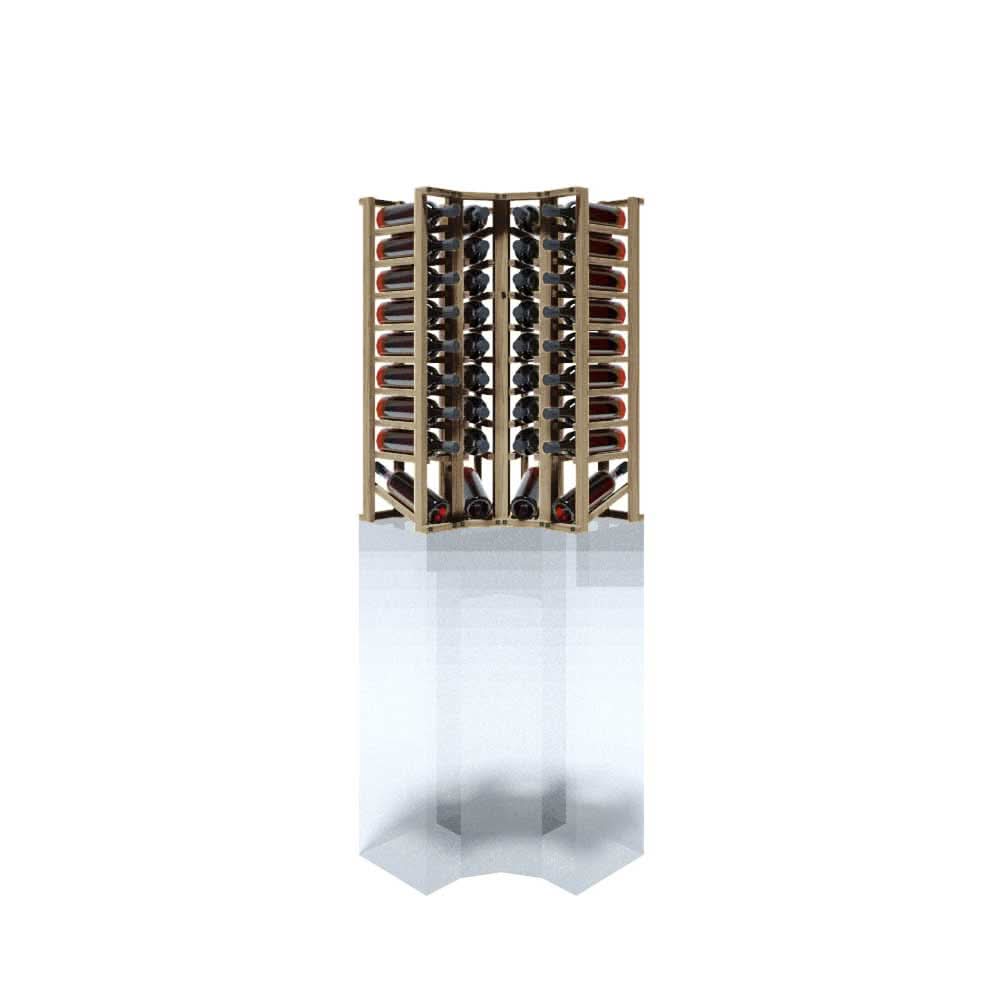 Curved Corner - 36 Bottle 38.25in Upper with Display - Image 3