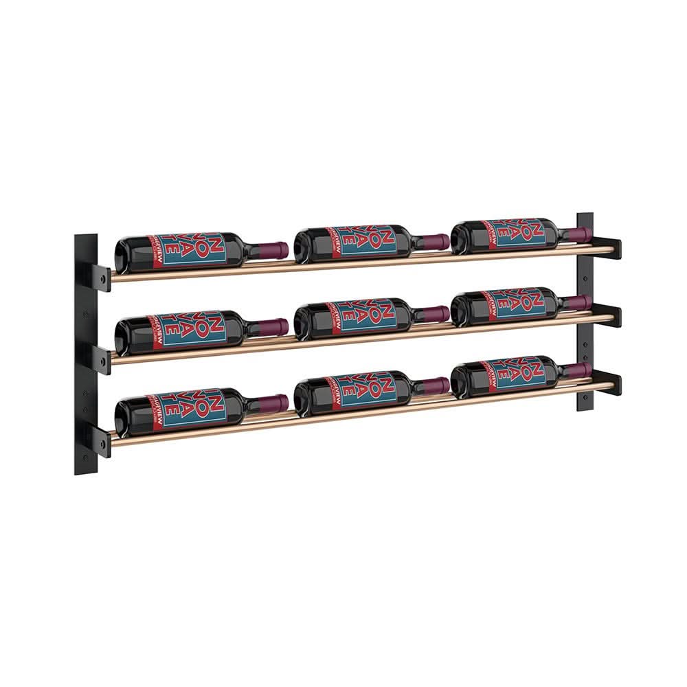 Evolution Wine Wall 15 3C Wall Mounted Metal Wine Rack - Image 12