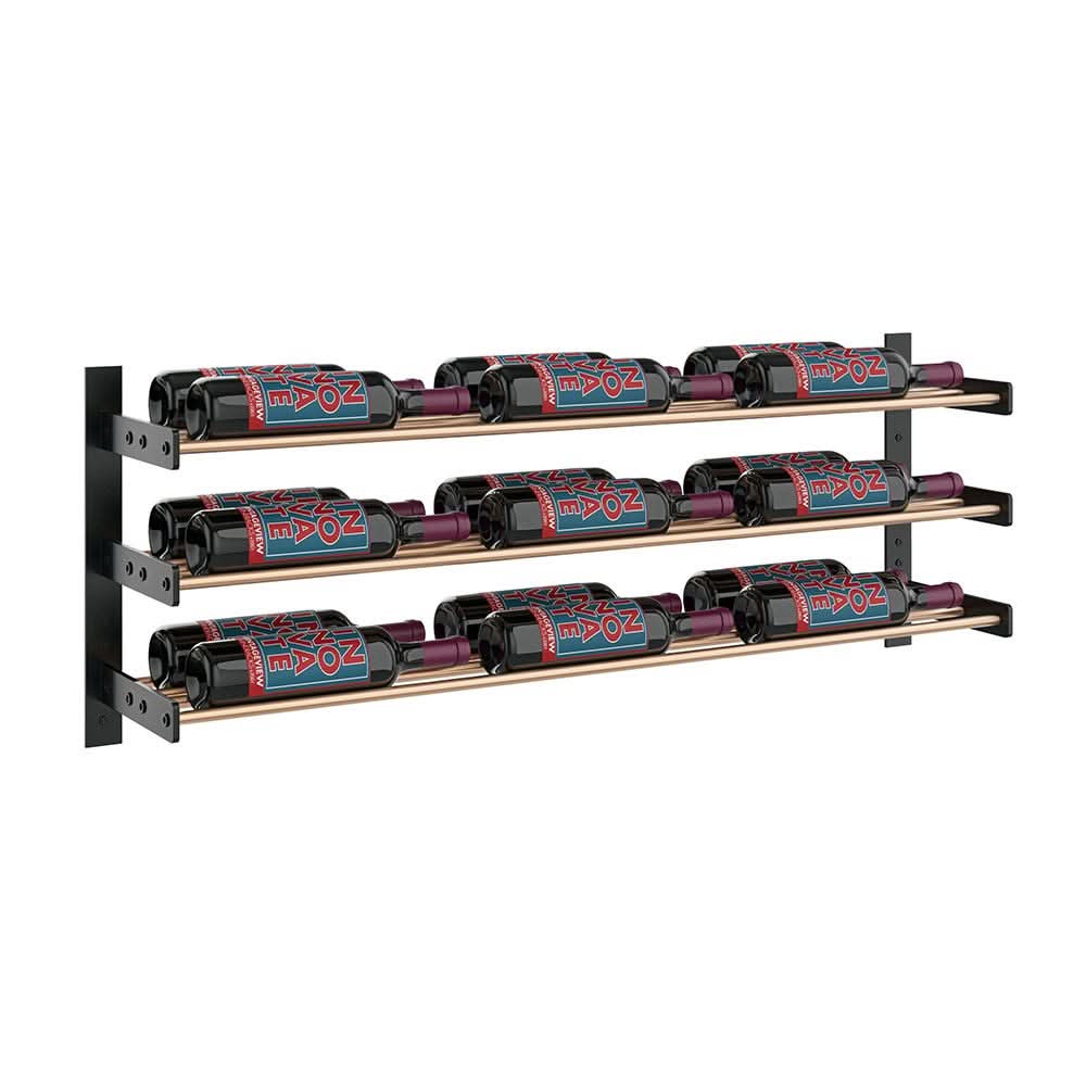 Evolution Wine Wall 15 3C Wall Mounted Metal Wine Rack - Image 13
