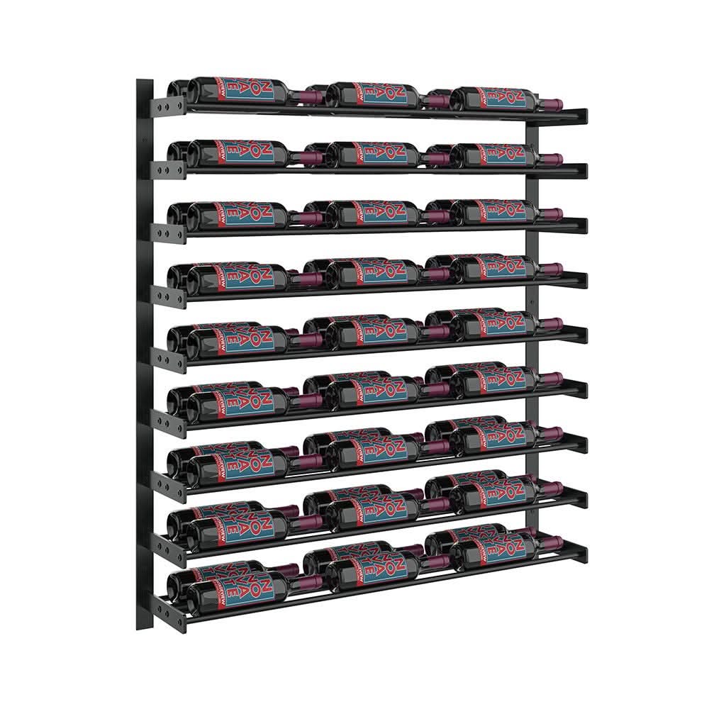 Evolution Wine Wall Mounted Metal Wine Rack - Image 4