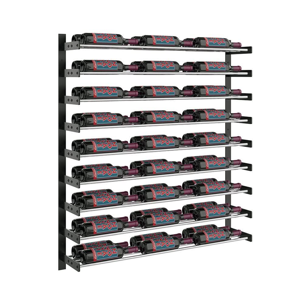 Evolution Wine Wall Mounted Metal Wine Rack - Image 6