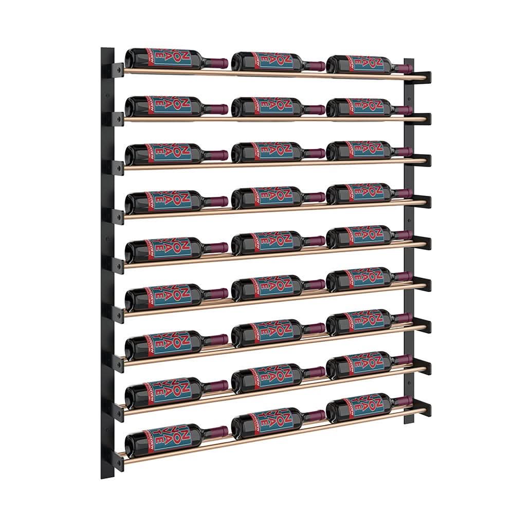 Evolution Wine Wall Mounted Metal Wine Rack - Image 9