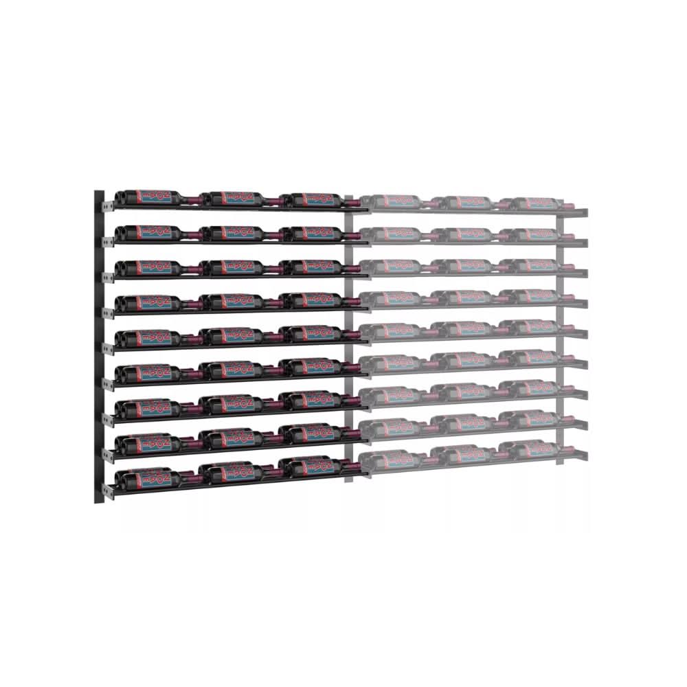 Evolution 45" 3 Column Wine Wall Extension Mounted Metal Rack Expansion Pack - Image 5