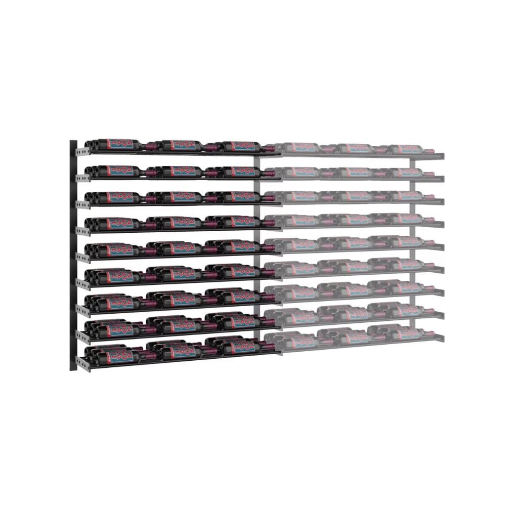 Evolution 45" 3 Column Wine Wall Extension Mounted Metal Rack Expansion Pack - Image 6
