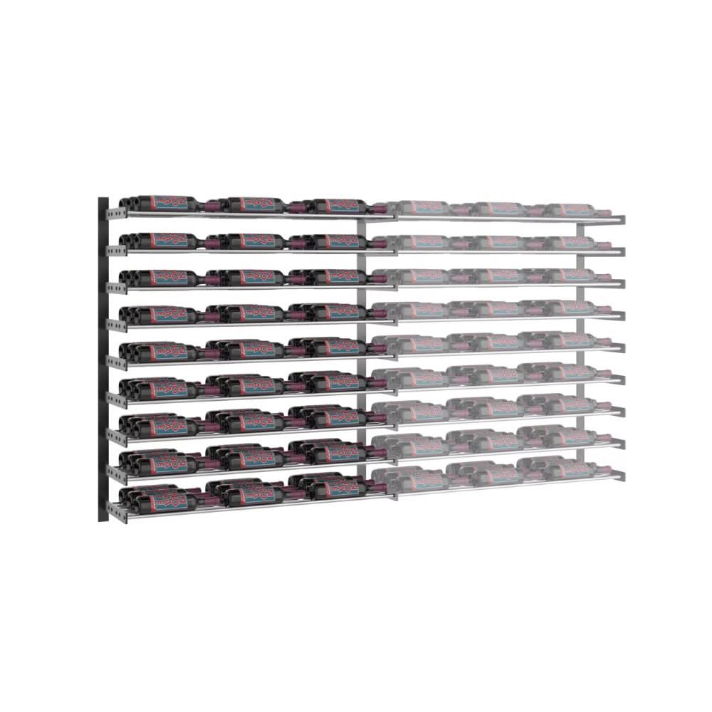 Evolution 45" 3 Column Wine Wall Extension Mounted Metal Rack Expansion Pack - Image 9