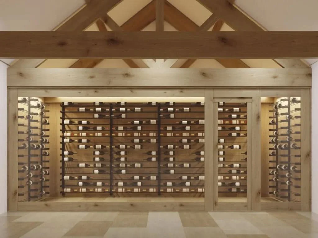 Evolution Wine Wall 5 3C Wall Mounted Metal Wine Rack - Image 4