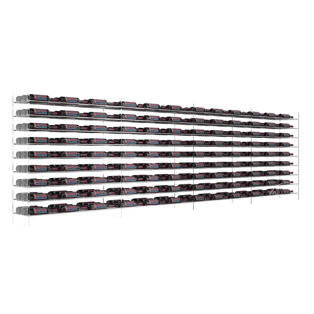 Evolution Wine Tower 47in Metal and Acrylic Wine Rack - Image 14