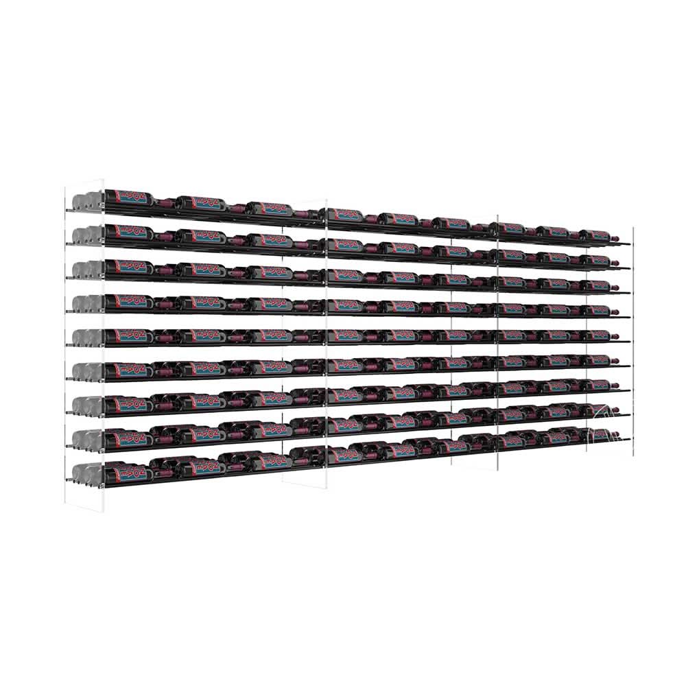 Evolution Wine Tower 47in Metal and Acrylic Wine Rack - Image 4