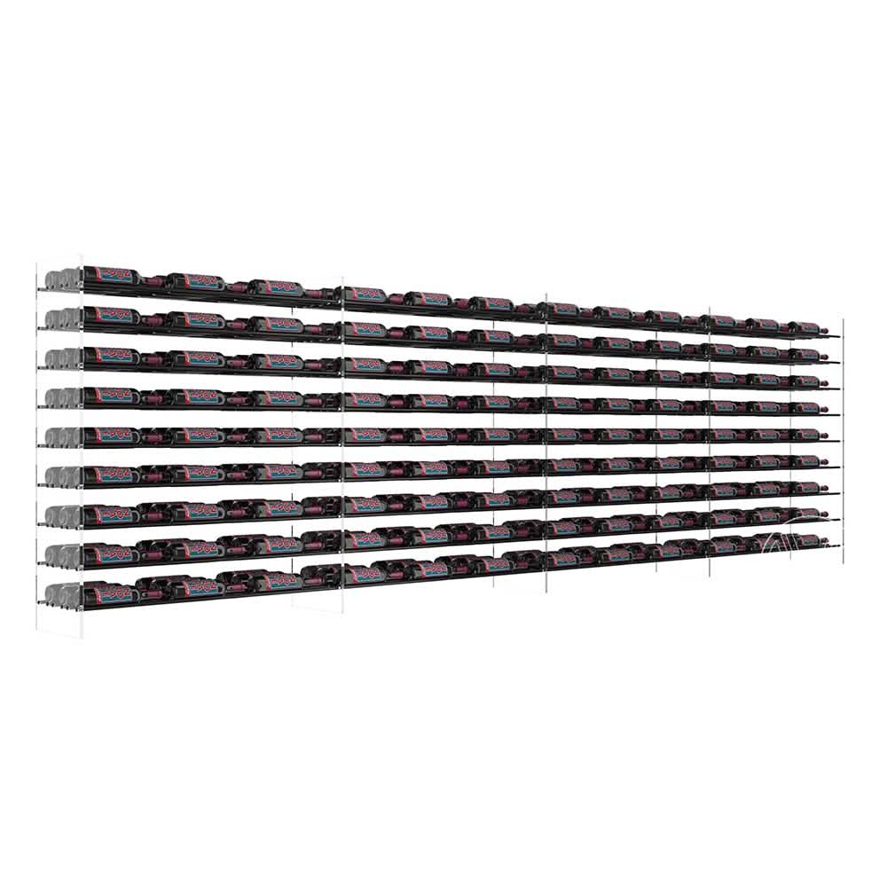 Evolution Wine Tower 72in Metal and Acrylic Wine Rack - Image 10