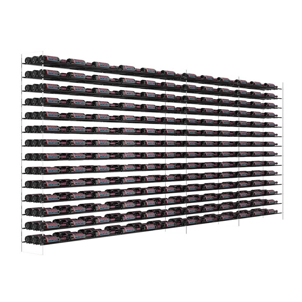 Evolution Wine Tower 72in Metal and Acrylic Wine Rack - Image 5