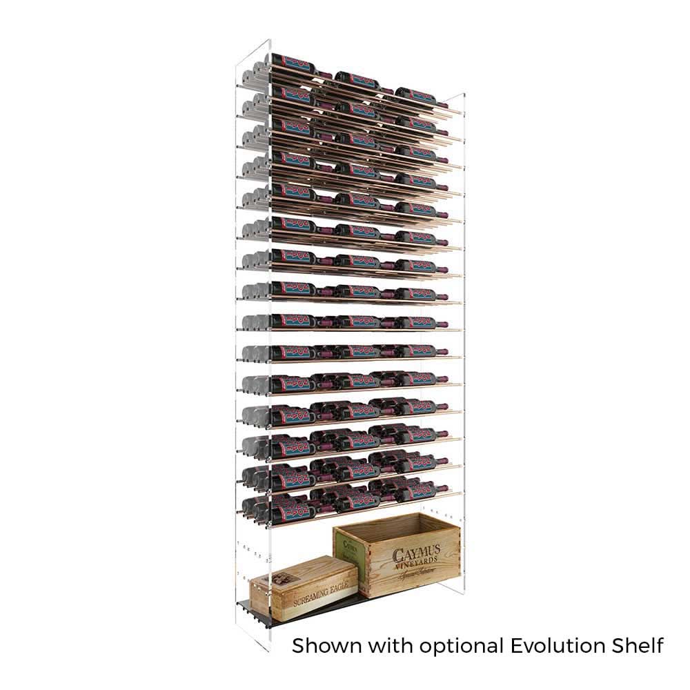 Evolution Wine Tower 92in Metal and Acrylic Wine Rack - Image 6