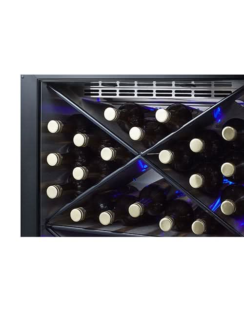 Summit 40 Bottle Single Zone Built In Wine Cooler - Image 5