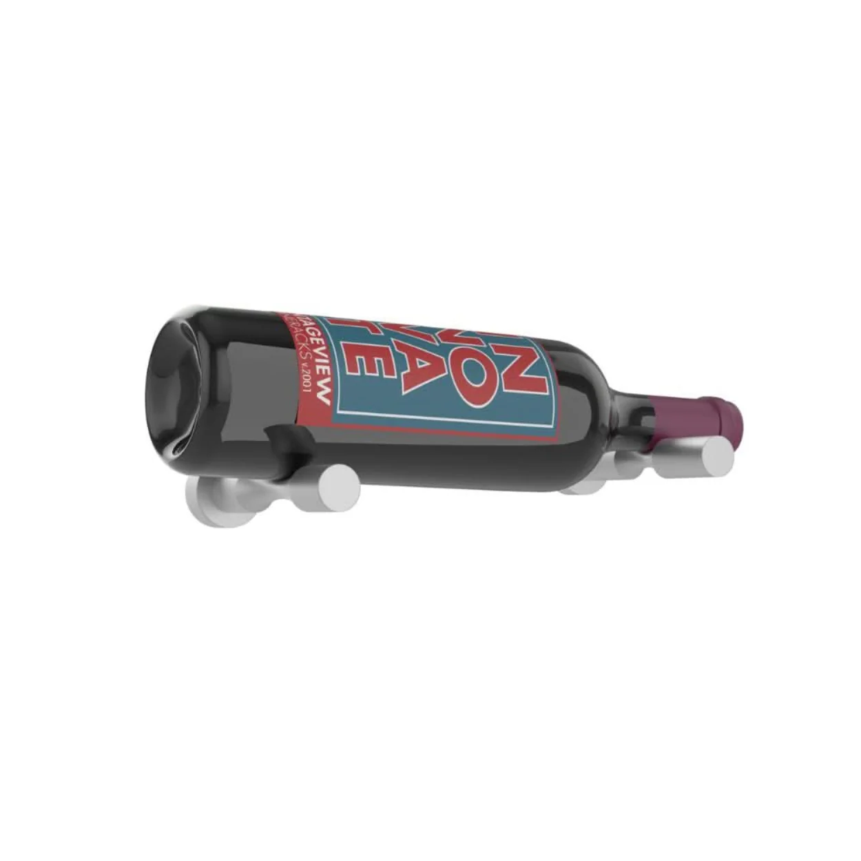 VintageView Vino Pins Single Bottle Wall Mounted Metal Wine Rack Peg - Image 13
