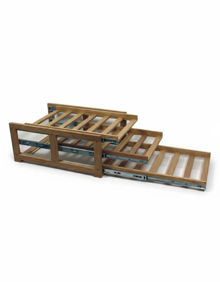 Wine Rack Draw Cabinet Bottle Storage Insert - Image 4